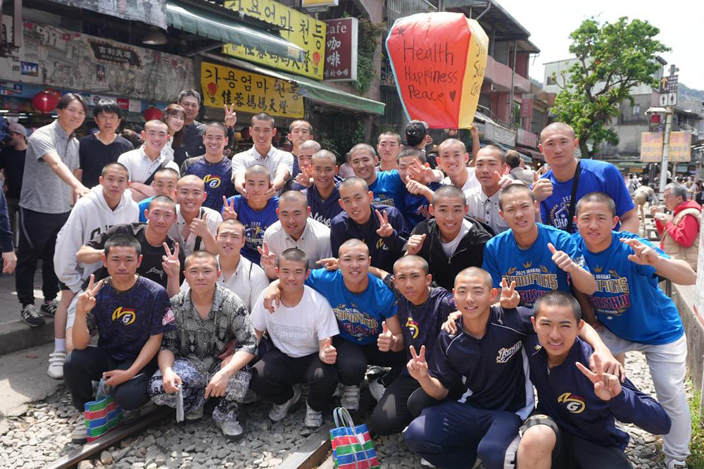 選手體驗台灣文化觀光